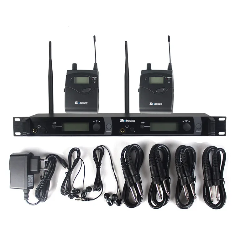 

Wireless in Ear Monitor System UHF Stereo monitor M-2050 System Stage Monitoring