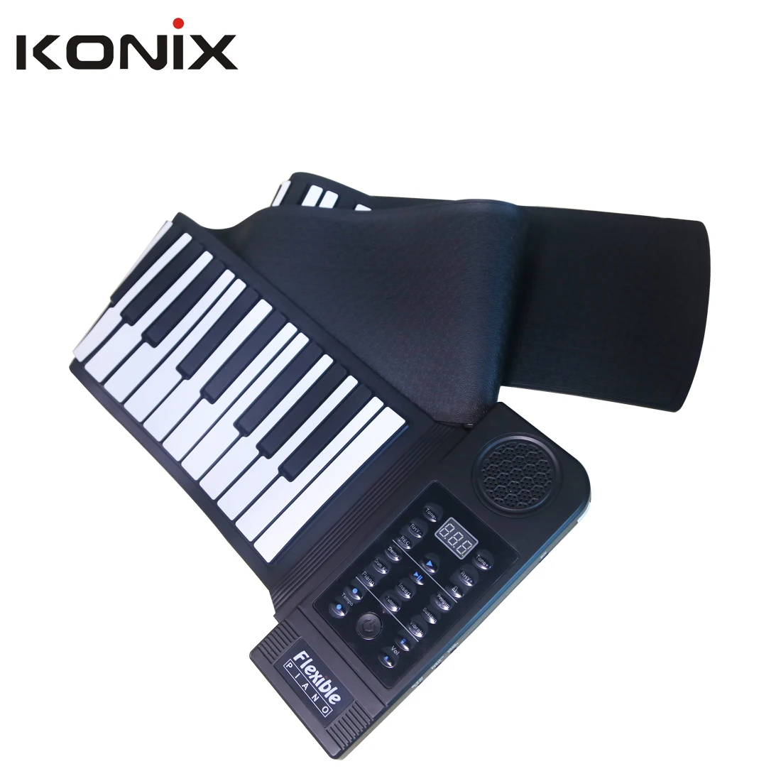 88 Keys Electronic Usb Piano Keyboard Silicone Flexible Roll Up Piano