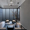 Gray vinyl wallpaper special design for home best selling