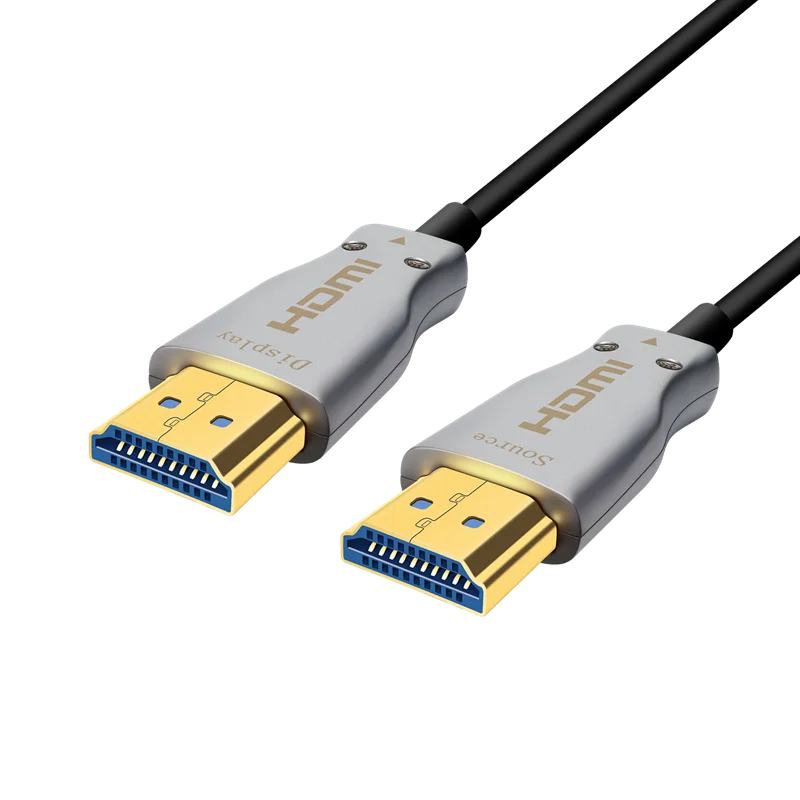 

Manufacturer hot selling Active Optical CABLE braid 4K*2K 18Gps hdmi 2.0 optical fiber cable, Black