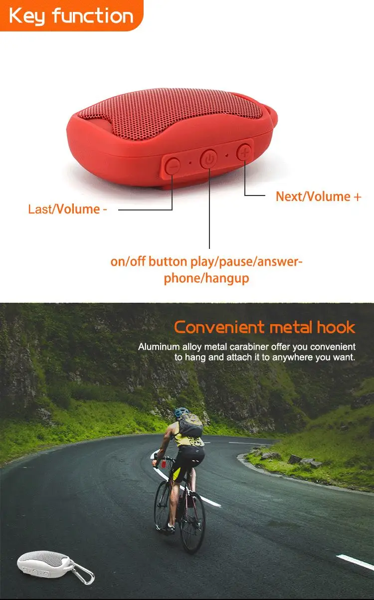 Factory Supplier Stereo BT Speakers Speaker Wireless Portable - ANKUX.COM