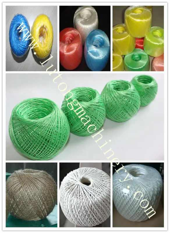 Single Strand Or 2 Strands Jute Twine Ball Winding Machine Sisal Hemp