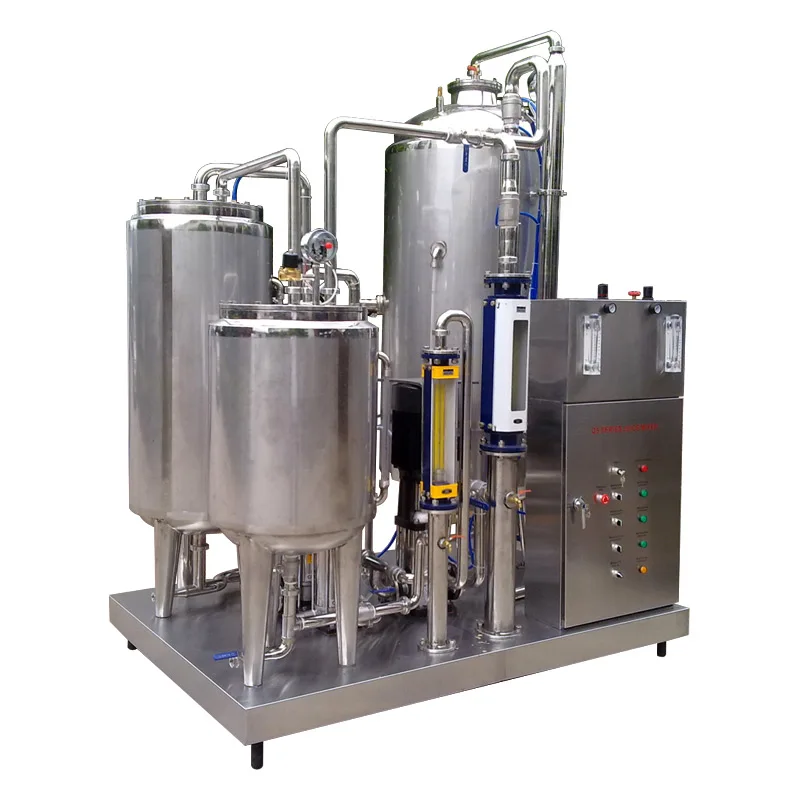 Fully Automatic 1500l/h Soft Carbonated Drinks Mixer Buy Drink Mixer
