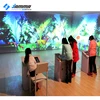 Indoor children playground software interactive magic wall projection for schools