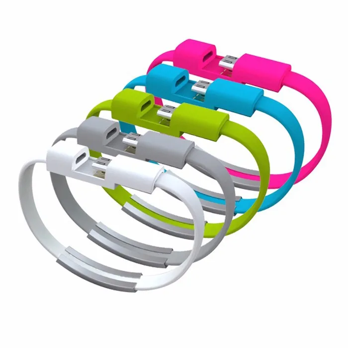 Wholes Mini Micro Wearable Usb Bracelet Date Charging Line Wholes Mini Micro Wearable Usb
