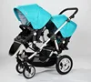 Zhe Jiang Double Seat Tandem Stroller Aluminum Travel System Twin Baby Stroller TS13