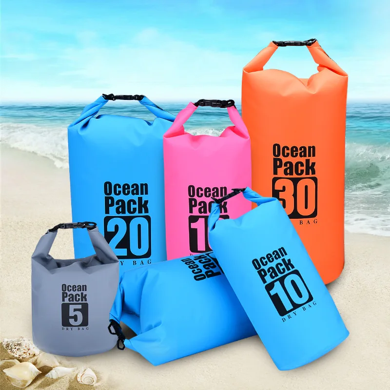 

factory price 2L ocean waterproof pack dry bag for Beach snorkeling drifting no carry strap, As picture