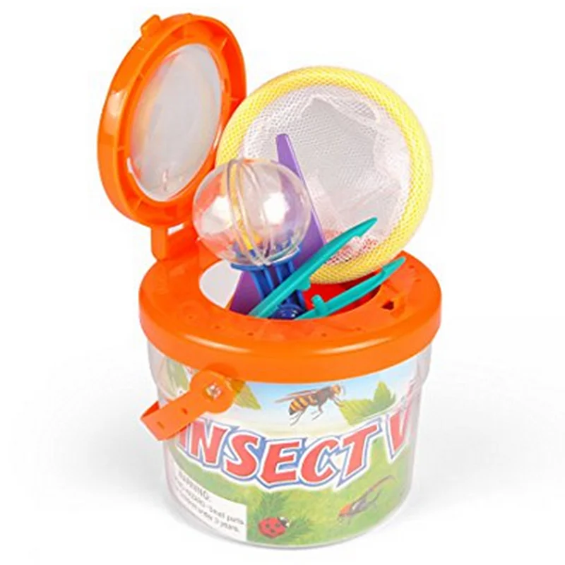 Insect Bug Adventure Toy Set 18pcs Backyard Exploration Bug Collection