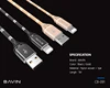 USB data line cable zinc alloy android micro usb data cable