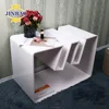 JINBAO Factory Lucite Small Acrylic Couch Tables Computer Desk