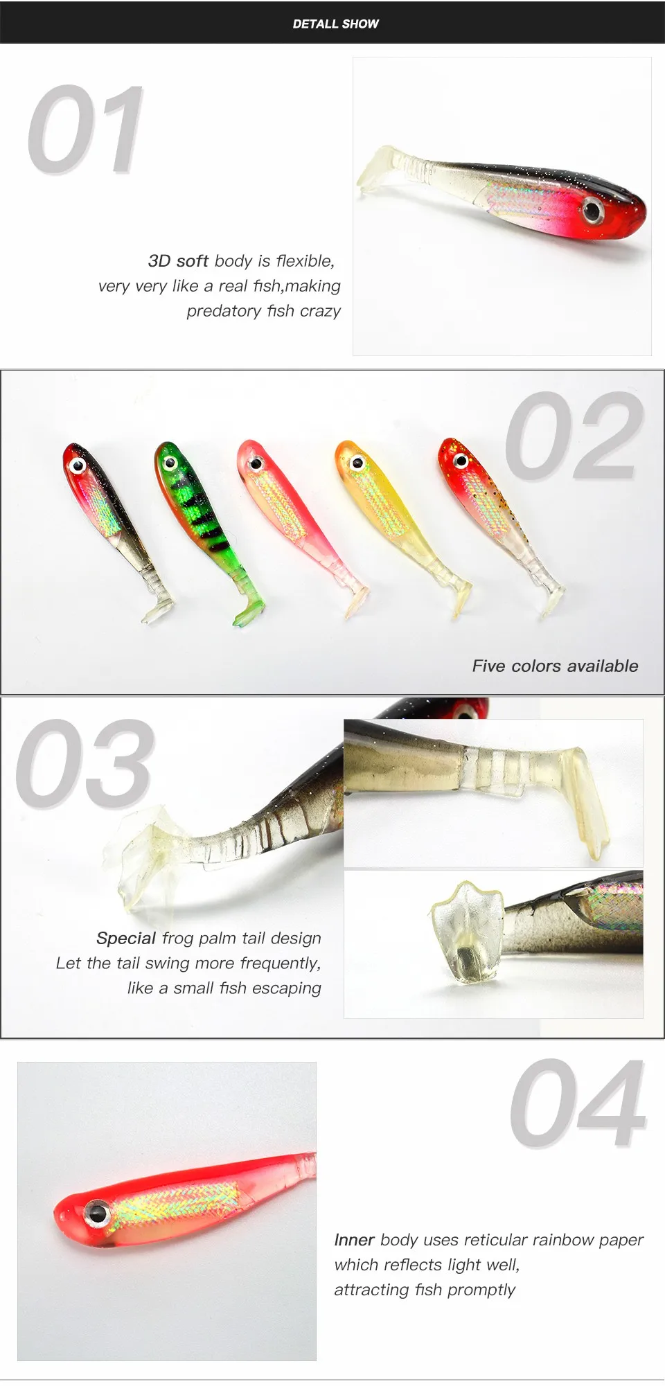 Noeby 13cm Silicone Saltwater Soft Plastic Fishing Lure Buy Saltwater