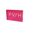buy round laser etching engraved colored acrylic resin blocks brand wholesale clear acrylic logo block