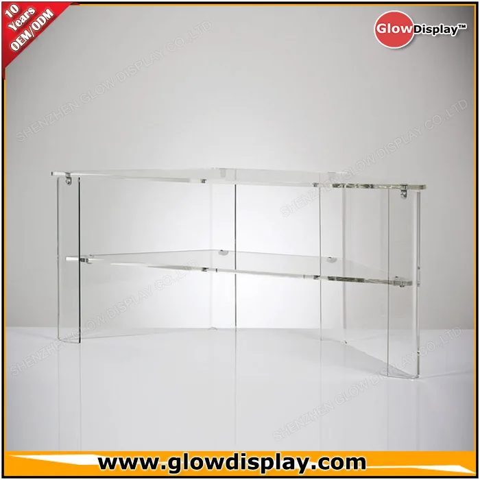 Glowdisplay Plexiglass Tv Unit Stand With Wheels Buy Tv Unit Stand