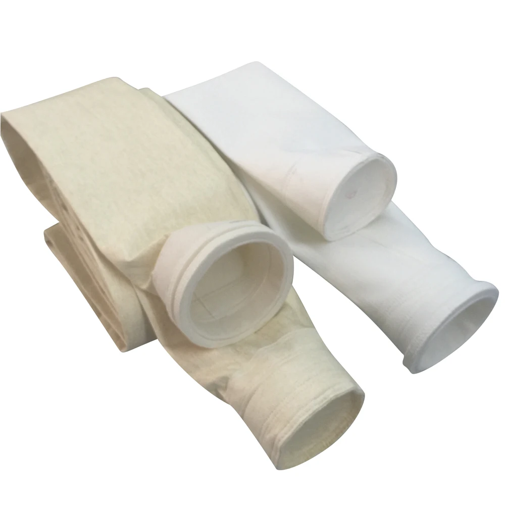 Nonwoven Aramid Felt Filter Cloth Nomex Dust Bag
