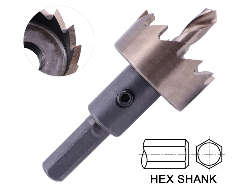 HSS Hole Saw Cutter for Metal Cutting