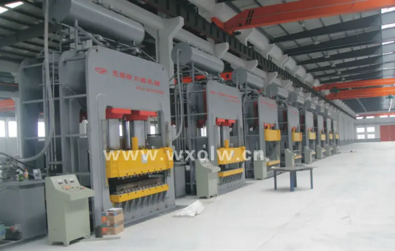 Hdf/mdf Laminate Wood Floor Making Machine With Ce Efficient Mechanical