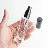 Luxury style 30ml 50ml 100ml clear square rectangular shape crystal glass bottle unique design glass bottle for perfume