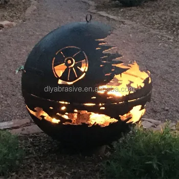 Outdoor Half Metal Ball Fire Pit Sphere Low Price Buy Outdoor Half