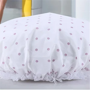 Image of Wholesale Waterproof Shower Hair Caps