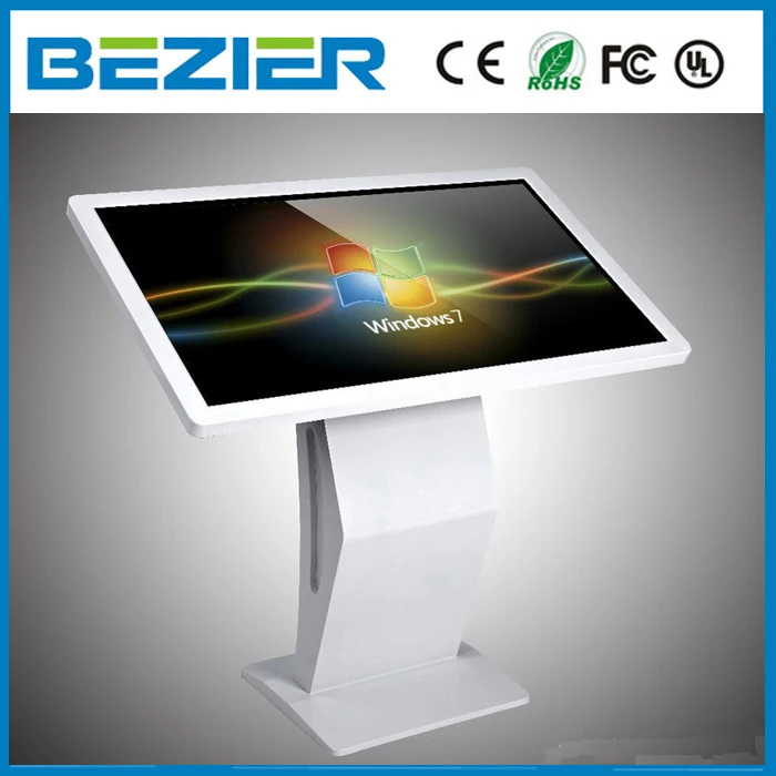 32 42 47 55 inch Multi Touch screen all in one pc with WIFI BT big shop store information all in one pc with i3 i5 cpu