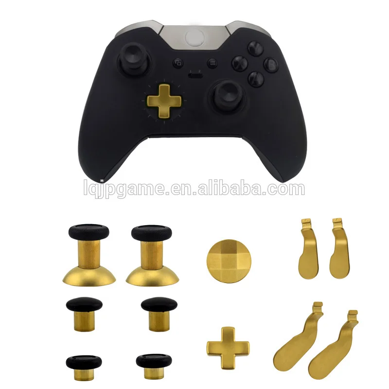 LQJP For Xbox One Elite Joystick Metal Thumbsticks Joystick Paddle Dpad for PS4 For XBOX One Elite Wireless Controller