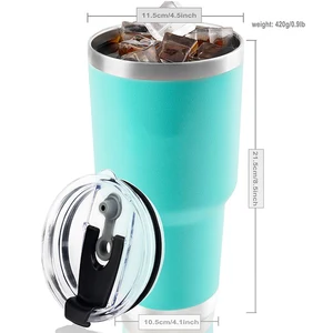 Image of 2019 hot sell double wall tumbler metal cup tumblers stainless steel vacuum insulated