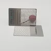 Metal Alloy Dry Herb Grinder card For Weed Custom Tobacco Grinders Spice Crusher Hand Grinder card