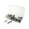 120 PC Slotted Spring Pin/Elastic Cylindrical Pin Set/Roll Pin Set