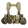 Tactical project lock&load chest rig quick release vest with magazine pouch