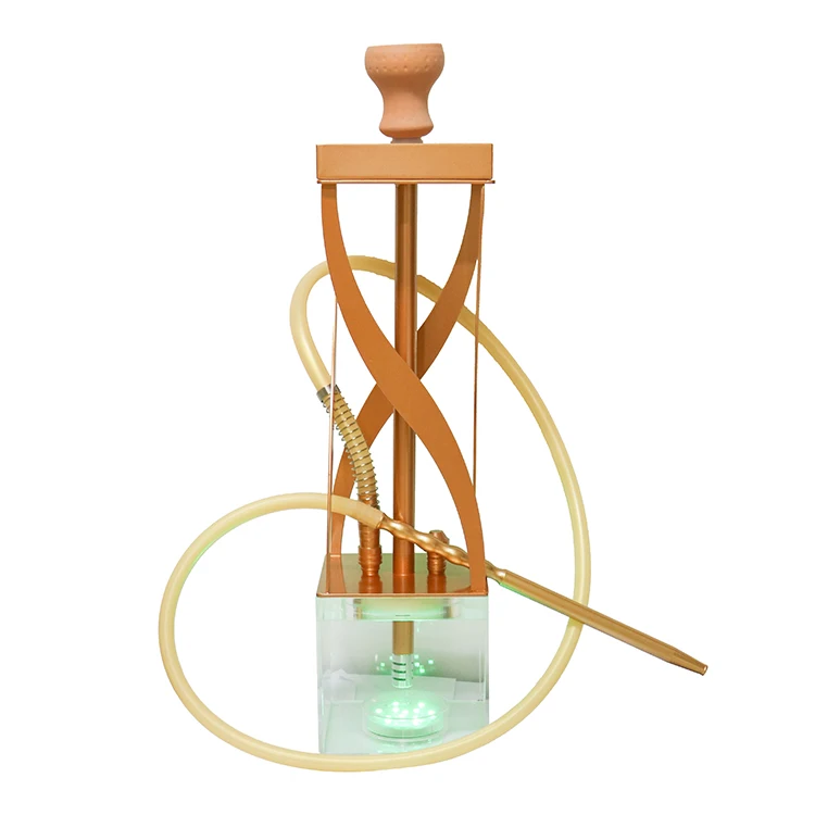 Shisha Hubbly Bubbly Hookah Stainless Shisha Flavour Shisha Led Light