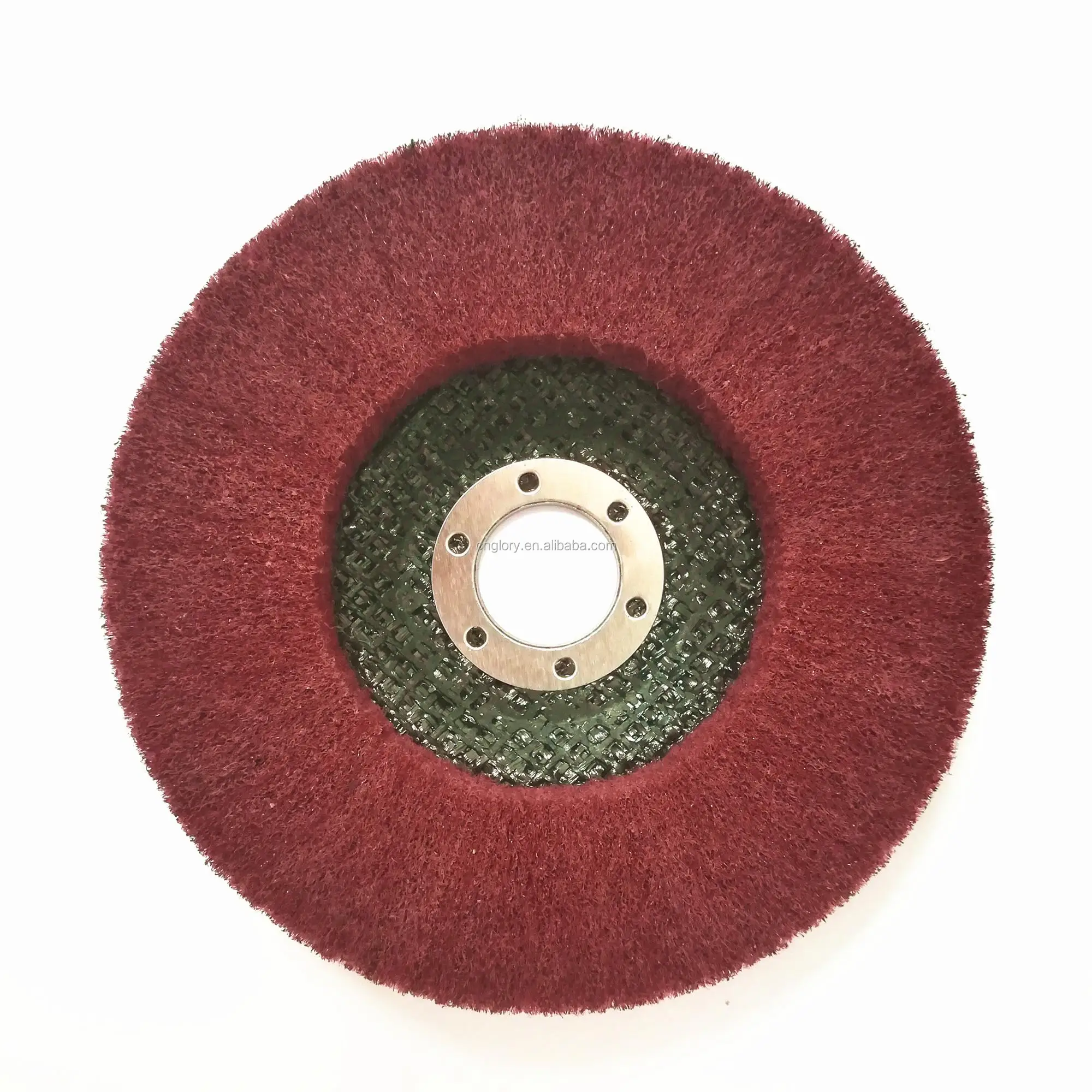 Unitized Finishing Flap Disc With Fiberglass Backing For Titanium Alloy