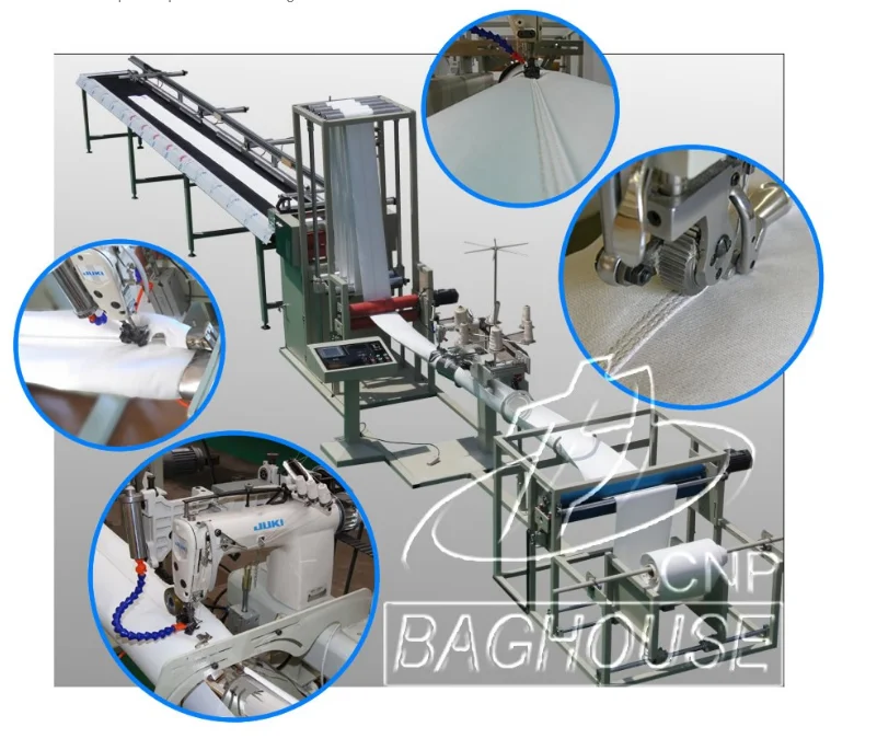 chemical industry acid resistance p84 bag filter with membrane