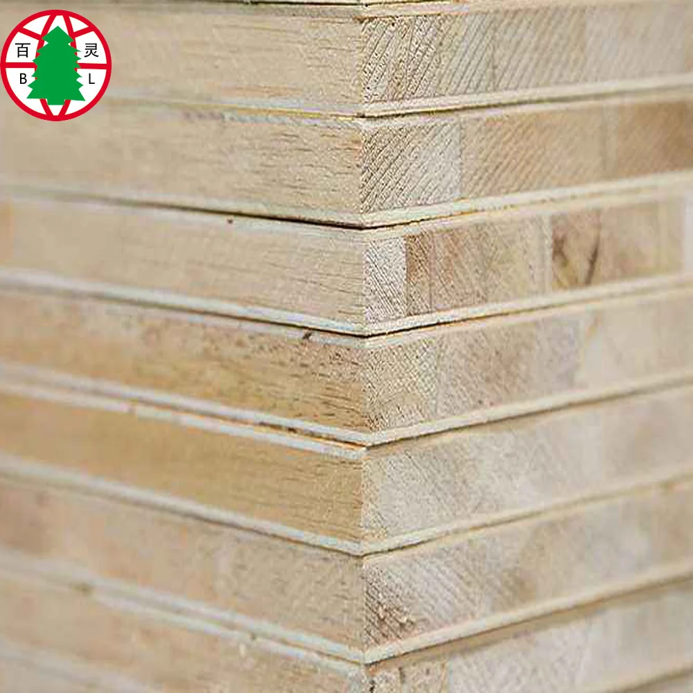 
Natural ash veneer laminated wood blockboards 18mm 