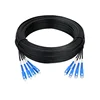 1000m/roll Steel Wire Type 4 Cores outdoor FTTH fiber optic Drop Cable Multi Loose Tubes Armoured single mode