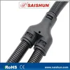 Y-distributor Plastic White Gray Electrical control cabine UL94-V0 Thread Fitting