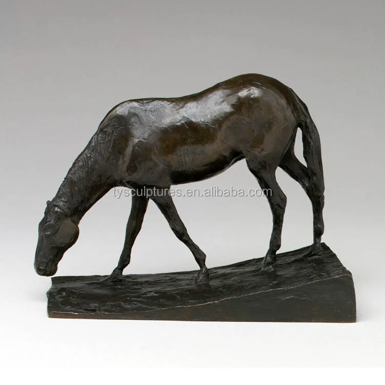 bronze horse sculpture