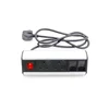 Lucktech Desktop Pop Up Tabletop Socket with 2 uk socket ,2 cat6 rj45 network and switch