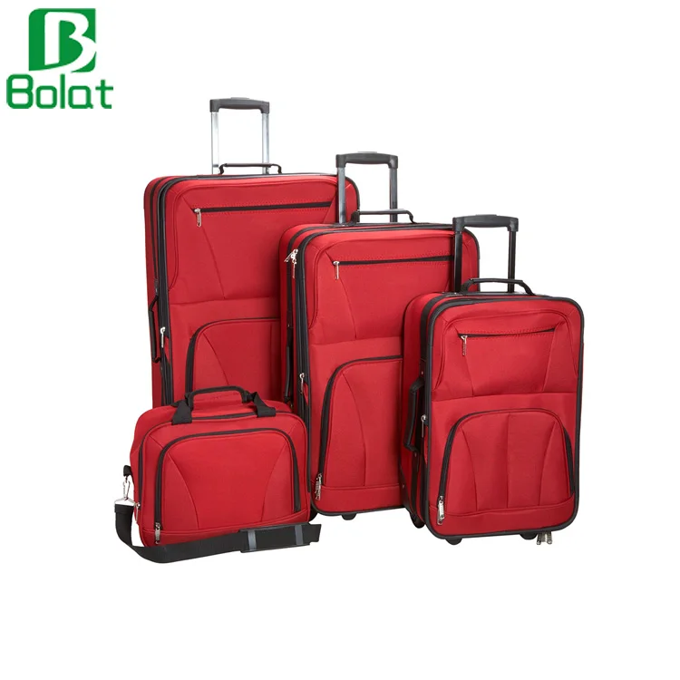 
Luggage Skate Wheels 4 Pieces Luggage Set Trolly Suitcase Roller Luggage Bag 