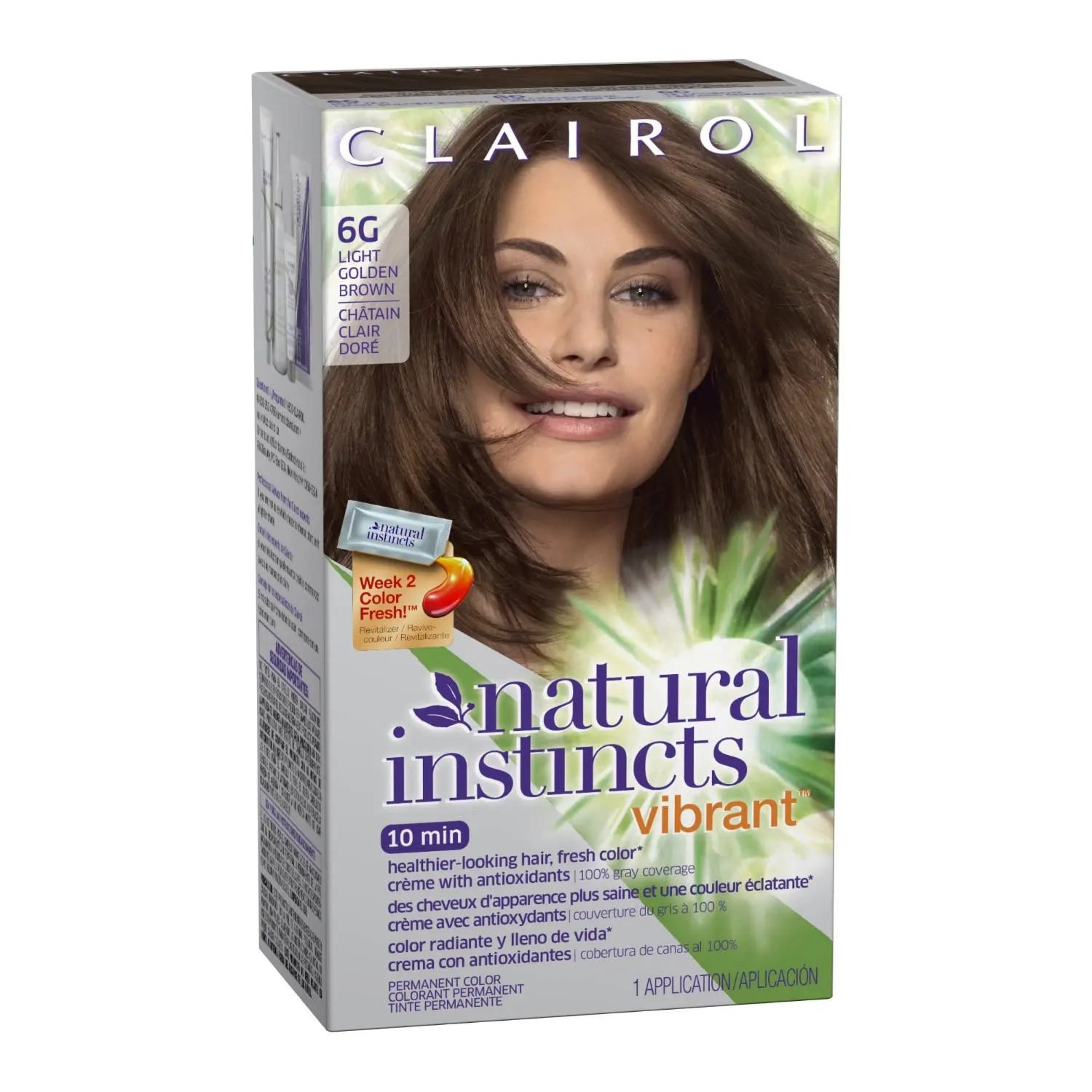 Buy Clairol Natural Instincts Vibrant Permanent Hair Color 6g Hot