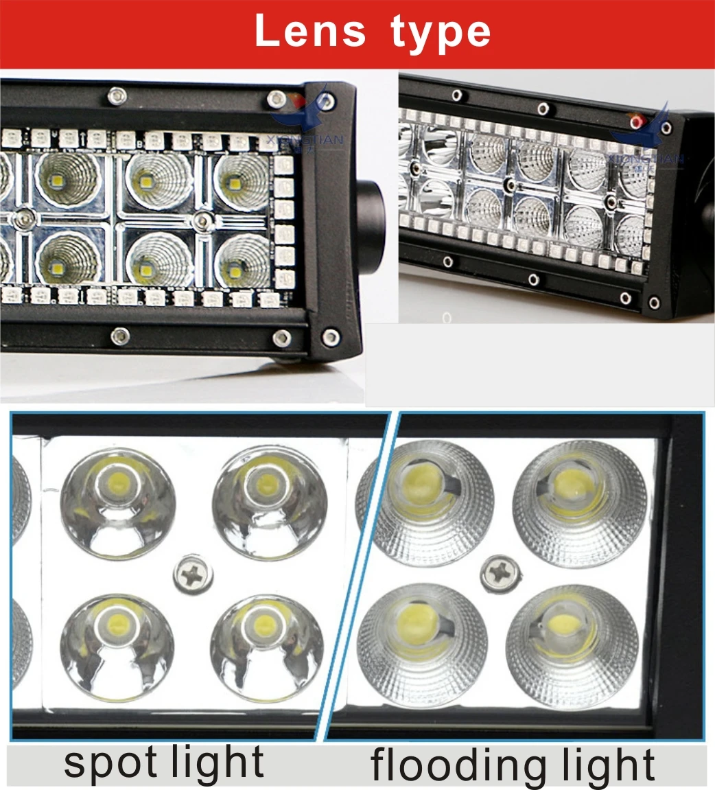 Egf100d Car Flooding / Spot Work Light 180w Led Light Bar Buy High