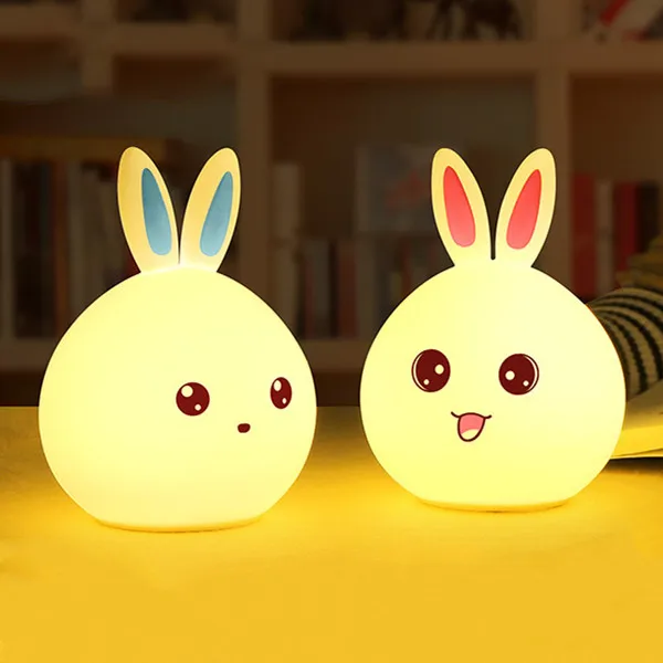 bunny lamp nursery