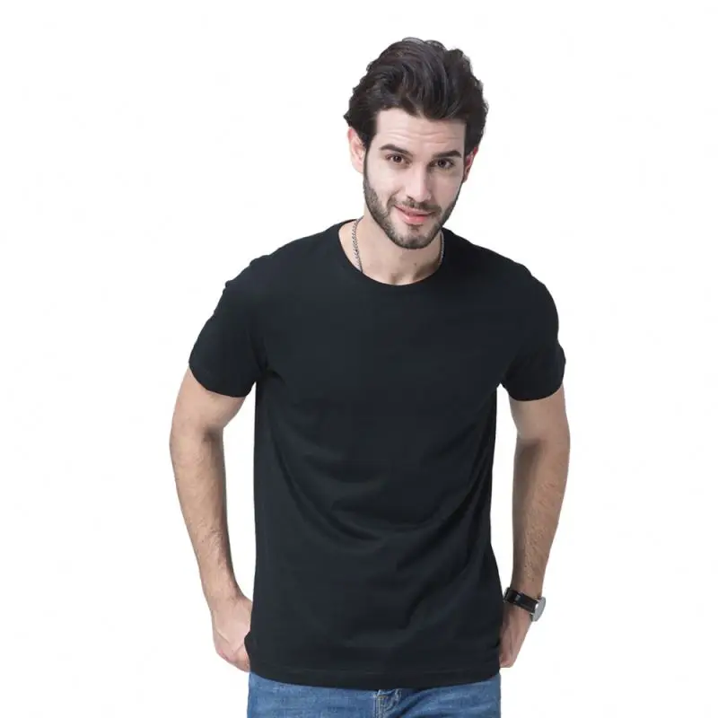 

Wholesale Breathable Black Private Label Oem Plain Mens T Shirts