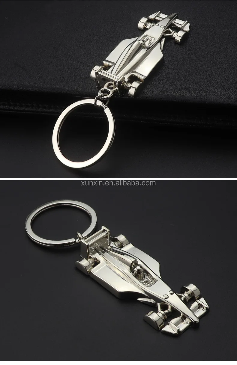 Custom F1 Racing Car Keychains 3d Car Mold Keinring As Promotional