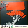Flexible silicone rubber heater with 3M adhesive back customized silicone heater elements for Drum Heater