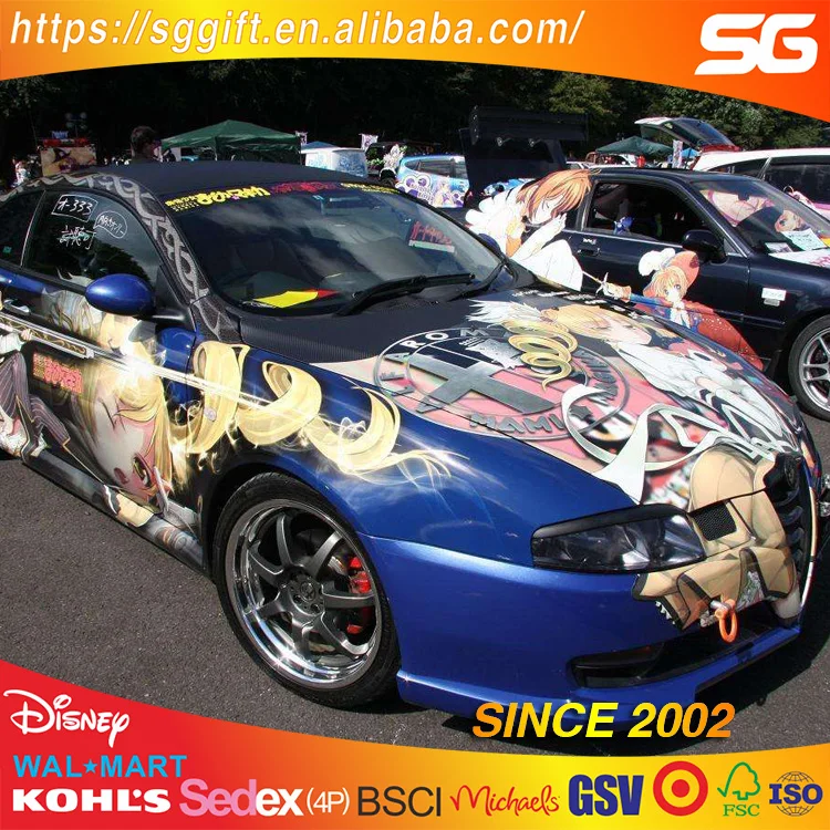 770 Cutting Sticker Mobil Gambar Kartun Terbaik