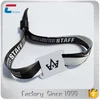 Custom woven fabric rfid event wristbands for events with concernt access control