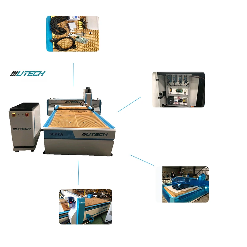 China CCD CNC router for trademark making CNC milling machine