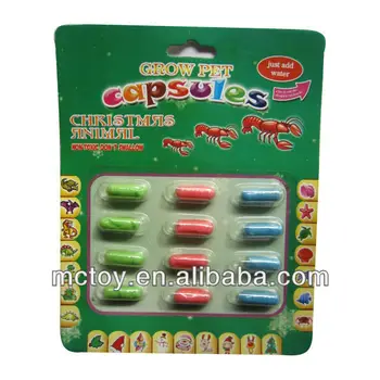 magic capsules sponge animals