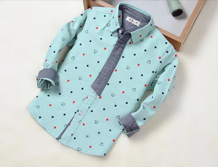 
top name brand children corduroy dress new style patter boys shirts 