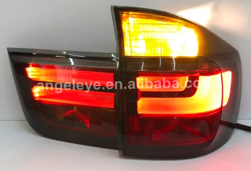 For BMW X5 E70 2007-2013 Rear Lamp SN smoke Black